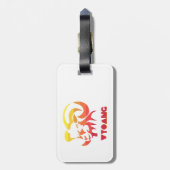 ワイオミンビグーンヒツジ ラゲッジタグ (裏面縦)