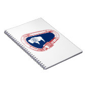 ワイオミンフラッグ登山カラビナー ノートブック (右側)