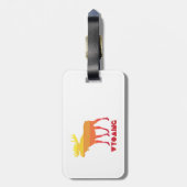 ワイオミンムース ラゲッジタグ (裏面縦)