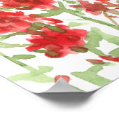 ワイオミンメドウラルクソンバードインディアンペイントブラシ ポスター (角)