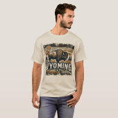 ワイオミ動揺してグランジング Tシャツ (正面フル)