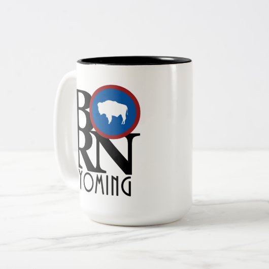 ワイオ生まれミ15oz ツートーンマグカップ (正面左)
