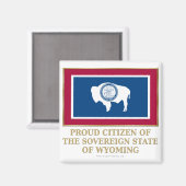 ワイオ誇りを持ったミング市民 マグネット (正面/裏面)