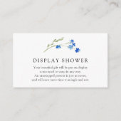 ワイカラフルルドフラワーディスプレイシャワー格納装置カード エンクロージャーカード (正面)