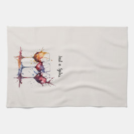 ワイカラフルンの水の色 キッチンタオル