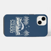 ワイキキで波を追いかけて iPhoneケース (裏面横)