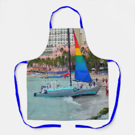 ワイキキオアフ島ワイルボート エプロン