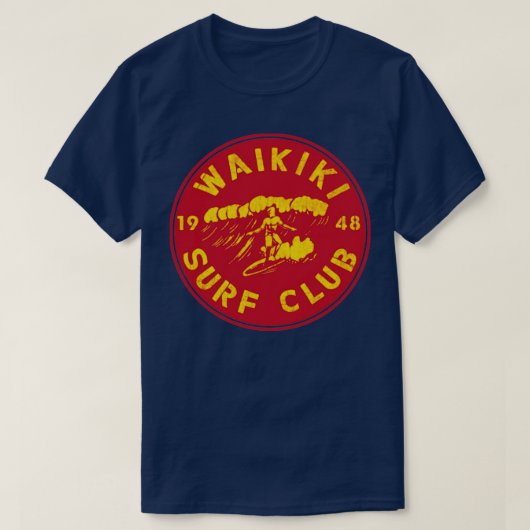 ワイキキサーフクラブ1948 Tシャツ (デザイン正面)