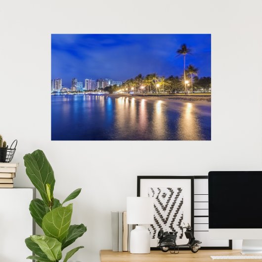 ワイキキシティアットドーン ポスター (ホームオフィス)