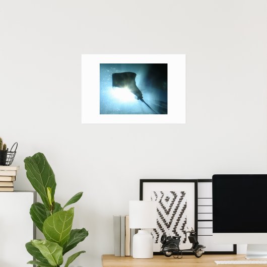 ワイキキスティンレイ ポスター (ホームオフィス)