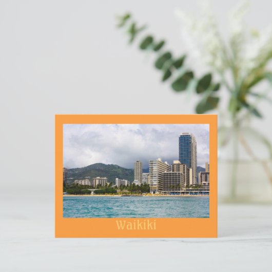ワイキキハガキ ポストカード (スタンド正面)