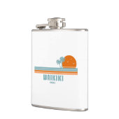 ワイキキハワイサンパームツリーズ フラスク (左)