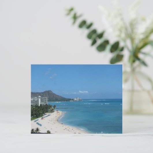 ワイキキハワイ ポストカード (スタンド正面)