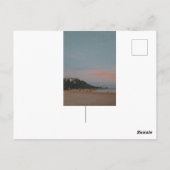 ワイキキパステルサンセット ポストカード (裏面)