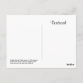 ワイキキパラダイス、我々がここにいることを願って… ポストカード (裏面)