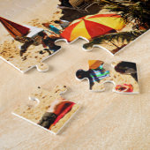 ワイキキビーチシーンホノルル ジグソーパズル (側面)