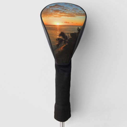 ワイキキビーチハワイ ゴルフヘッドカバー (正面)