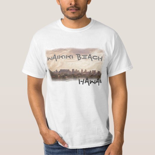 ワイキキビーチバリューシャツ Tシャツ (正面)