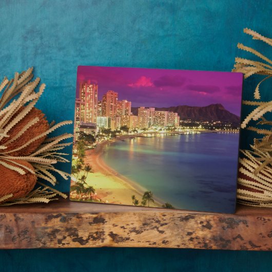 ワイキキビーチフォトプラーク フォトプラーク (側面)