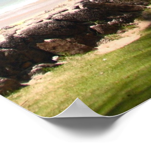 ワイキキビーチ2 ポスター (角)