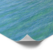 ワイキキビーチ,オアフ,ハワイ ポスター (角)