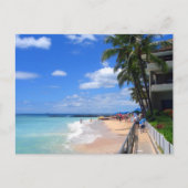 ワイキキビーチ,オアフ,ハワイ ポストカード (正面)