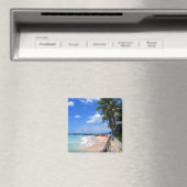 ワイキキビーチ，オアフ，ハワイ マグネット (インサイチュ (食洗機))