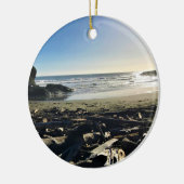 ワイキキビーチ，ケープ失望，ワシントン セラミックオーナメント (左)