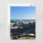 ワイキキビーチ，ケープ失望，ワシントン ポストカード (正面/裏面)