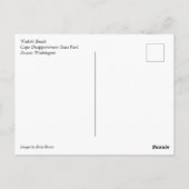 ワイキキビーチ,ケープ失望,ワシントン ポストカード (裏面)