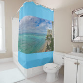 ワイキキビーチ シャワーカーテン (インサイチュ)