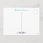 ワイキキビーチ シーズンポストカード (裏面)