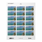 ワイキキビーチ ラベル (フルシート)