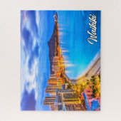 ワイキキ，ハワイ，統一された州 ジグソーパズル (縦)