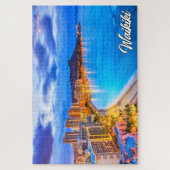 ワイキキ，ハワイ，統一された州 ジグソーパズル (縦)