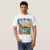 ワイキキ ハワイ Tシャツ (正面フル)