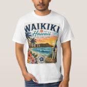 ワイキキ ハワイ Tシャツ (正面)