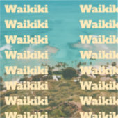 ワイキキ、ホノルル、オアフ島、ハワイ シール (正面)