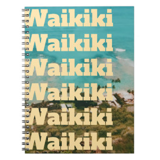 ワイキキ、ホノルル、オアフ島、ハワイ ノートブック