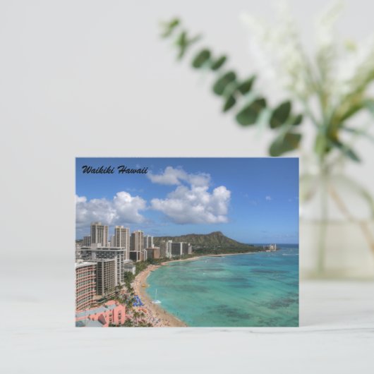 ワイキキ ポストカード (スタンド正面)