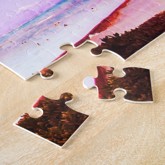 ワイキハワイレトロルック ジグソーパズル (側面)