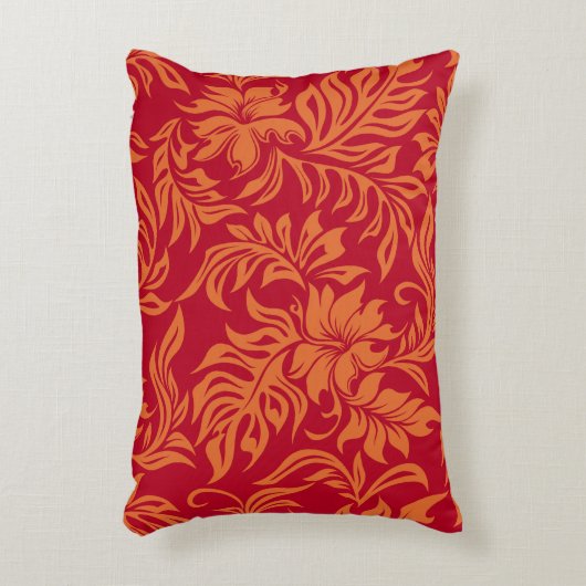 ワイキヒビスカスハワイアンパラオフローラ アクセントクッション (正面(垂直))