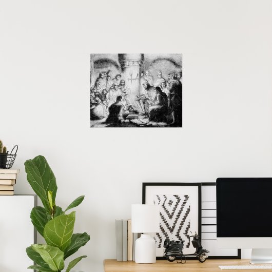 ワイクリフの勉強の秘密 ポスター (ホームオフィス)