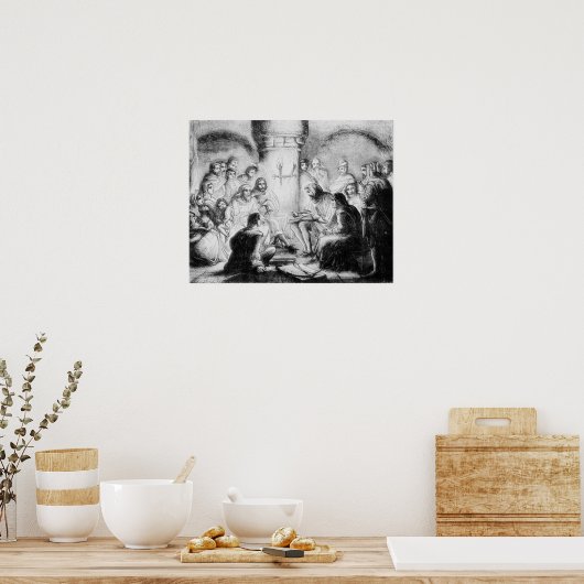 ワイクリフの勉強の秘密 ポスター (キッチン)