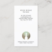 ワイクールンモダンボトルソムリエのロゴ 名刺 (裏面)