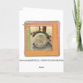 ワイクールン樽花グリーティングカード！ カード (裏面)