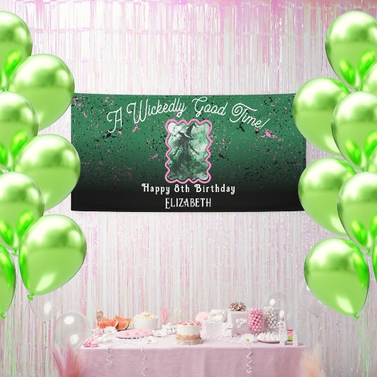 ワイケディーグッドタイムウィッチスケッチラージ誕生日 横断幕