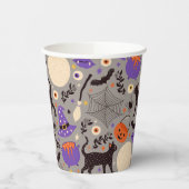 ワイケリーおもしろいハローウィンパーティ 紙コップ (左)