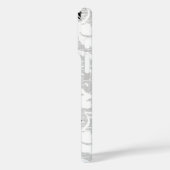 ワイコロアハワイアンハイビスカスフローラブラック Case-Mate iPhoneケース (裏面 / 左)