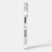 ワイコロアハワイアンハイビスカスフローラブラック Case-Mate iPhoneケース (裏面 / 右)